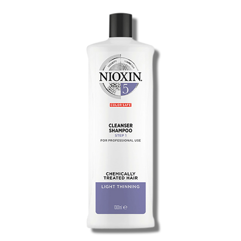 Nioxin System 5 Cleanser Shampoo - 1 Litre - Beautopia Hair & Beauty