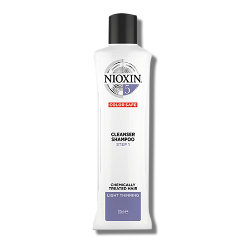 Nioxin System 5 Cleanser Shampoo - 300ml - Beautopia Hair & Beauty
