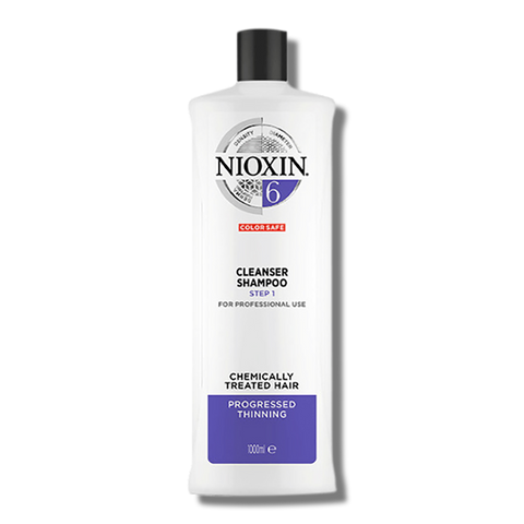 Nioxin System 6 Cleanser Shampoo - 1 Litre - Beautopia Hair & Beauty