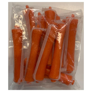 Orange Perm Rods 12mm 12pk - Beautopia Hair & Beauty