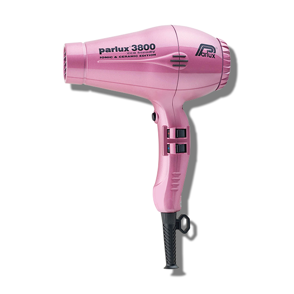 Parlux 3800 Ceramic & Ionic Hair Dryer - Pink - Beautopia Hair & Beauty