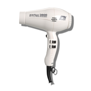 Parlux 3800 Ceramic & Ionic Hair Dryer - White - Beautopia Hair & Beauty