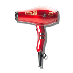 Parlux 385 Power Light Ceramic & Ionic Hair Dryer - Red - Beautopia Hair & Beauty