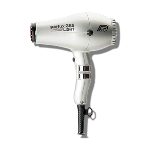 Parlux 385 Power Light Ceramic & Ionic Hair Dryer - Silver - Beautopia Hair & Beauty
