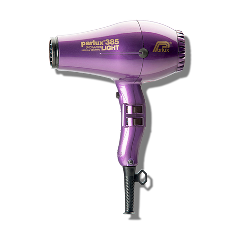Parlux 385 Power Light Ceramic & Ionic Hair Dryer - Violet - Beautopia Hair & Beauty