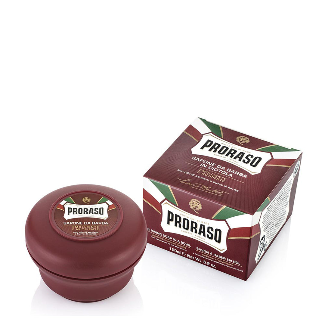 Proraso Nourish Shave Soap Shea Butter & Sandalwood 150ml