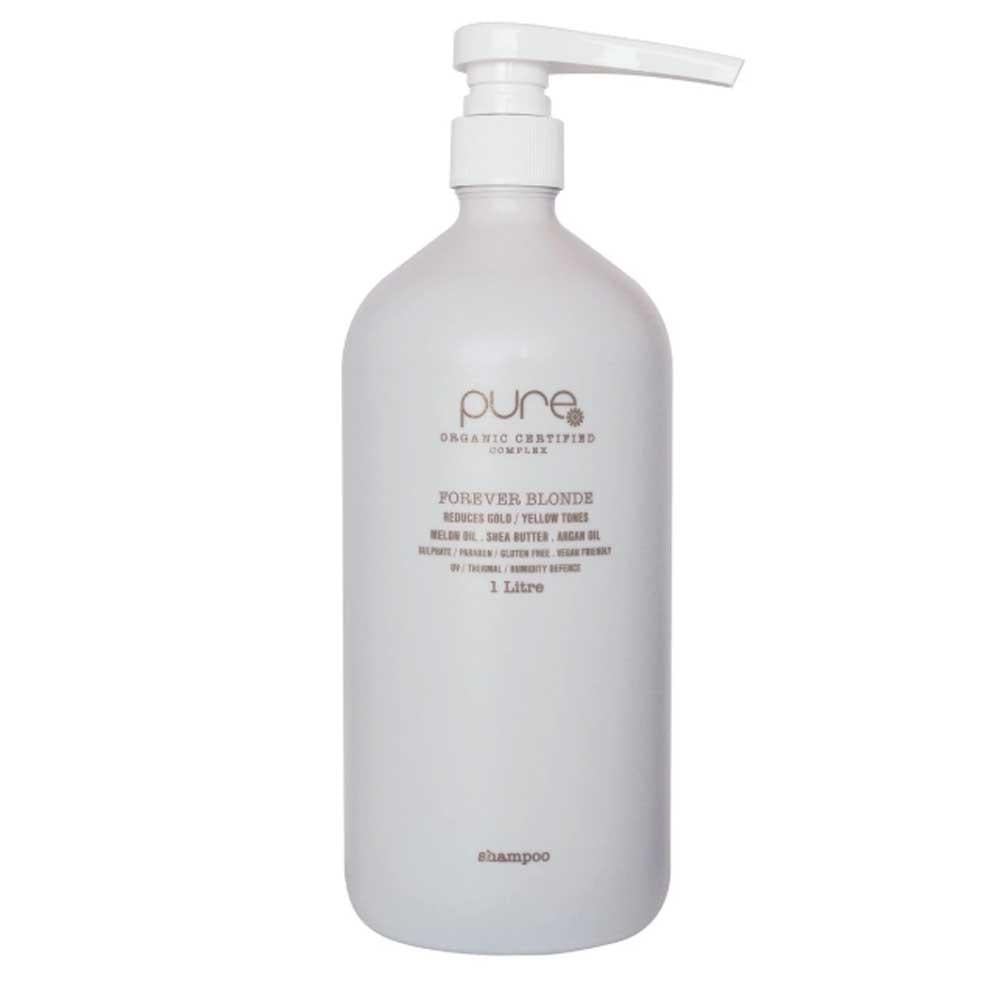Pure Forever Blonde Shampoo 1 Litre - Beautopia Hair & Beauty