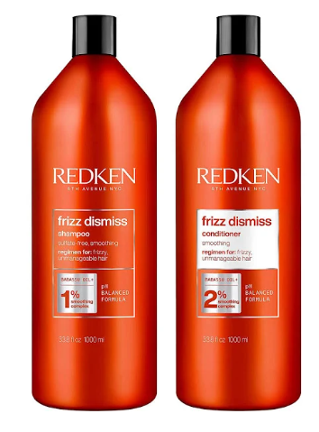 Redken Frizz Dismiss Shampoo & Conditioner 1L Duo
