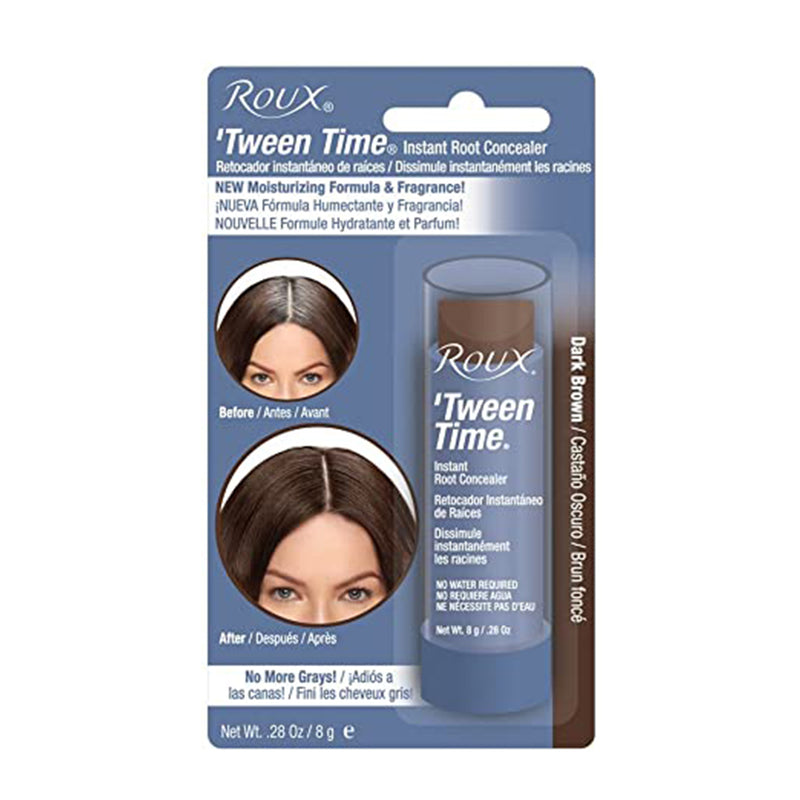 Roux Tween Time Touch Up Hair Colour Crayons Dark Brown 10g - Beautopia Hair & Beauty