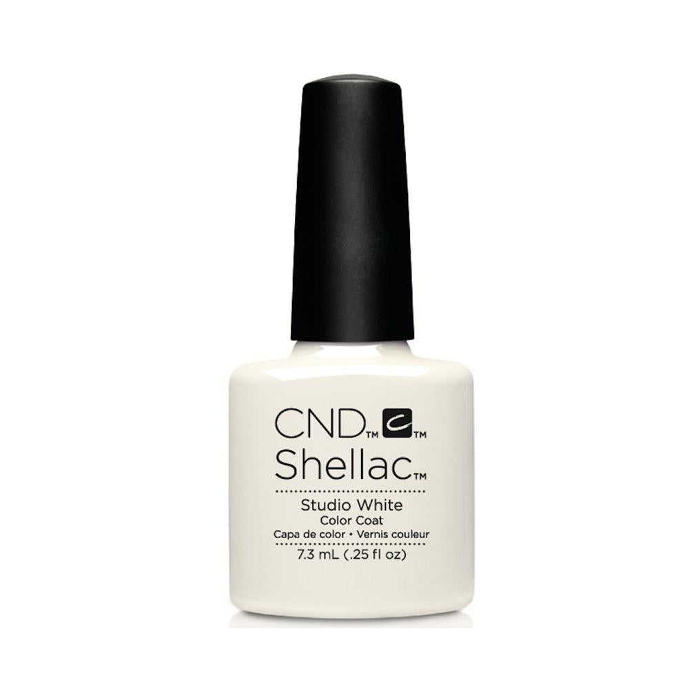 CND Shellac Gel Polish 7.3ml - Studio White - Beautopia Hair & Beauty