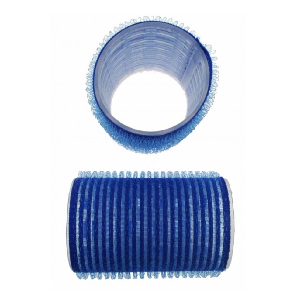 Santorini Blue Velcro Rollers 40mm - 12 Pack - Beautopia Hair & Beauty