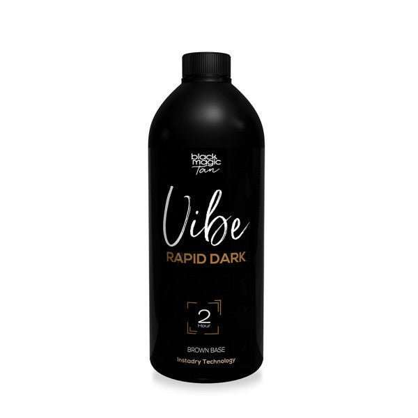 Black Magic Vibe Rapid 2 Hour Dark Tan 1L (Brown Base) - Beautopia Hair & Beauty