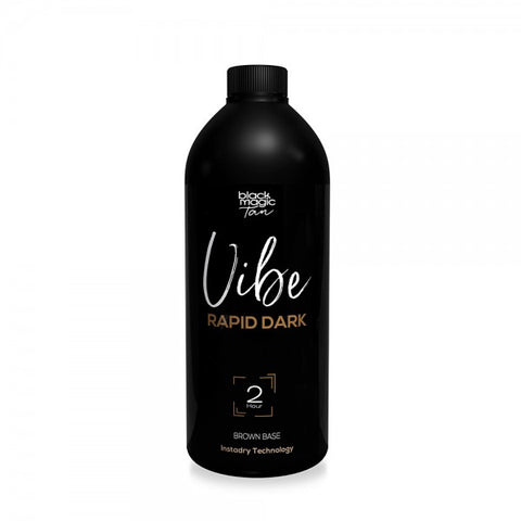 Black Magic Vibe Rapid 2 Hour Dark Tan 1L (Brown Base) - Beautopia Hair & Beauty
