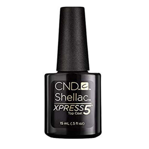 CND Shellac Gel Polish Xpress 5 Top Coat 15ml - Beautopia Hair & Beauty